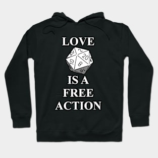 Love is a Free Action Hoodie